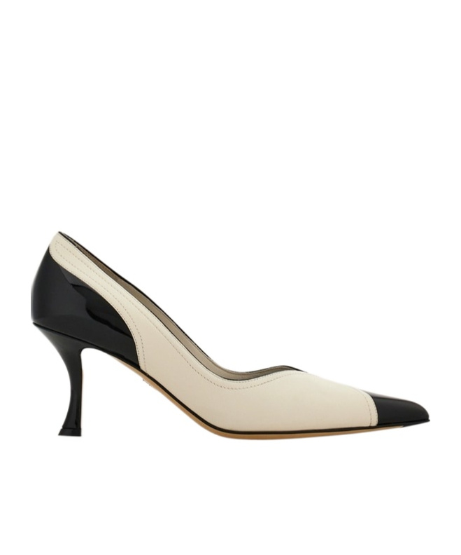 FERRAGAMO PUMP SHOE WITH INLAYS