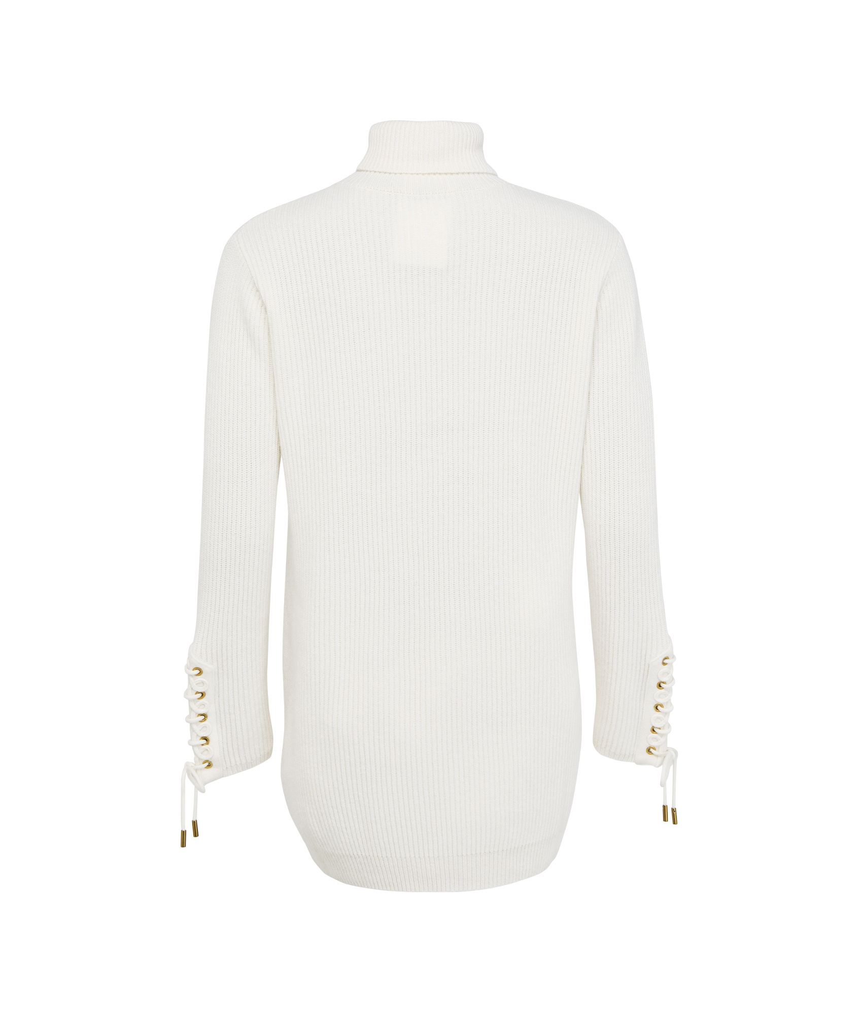 MAX MARA HIGH-NECKED LONG-SLEEVED DRESS 