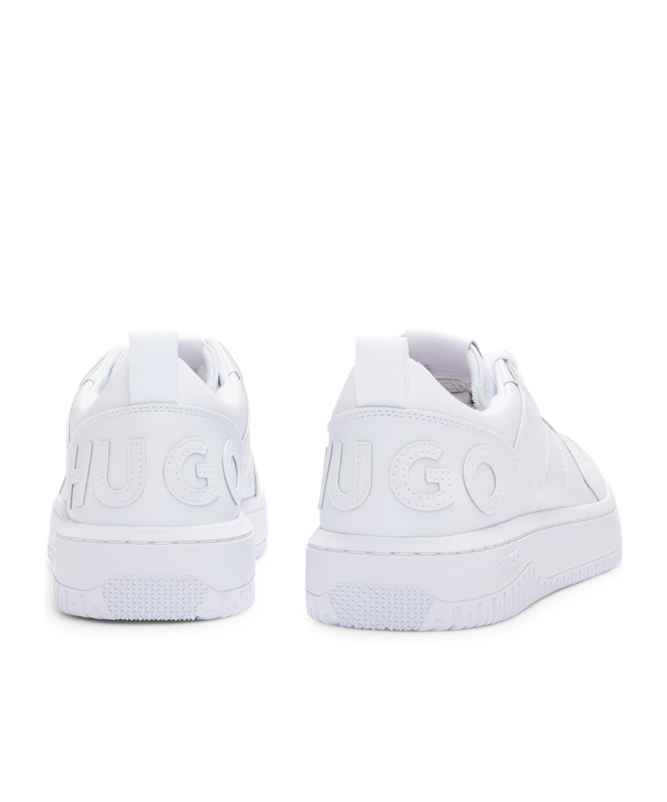 Hugo Boss Round-headed Professional Sports Shoes In White