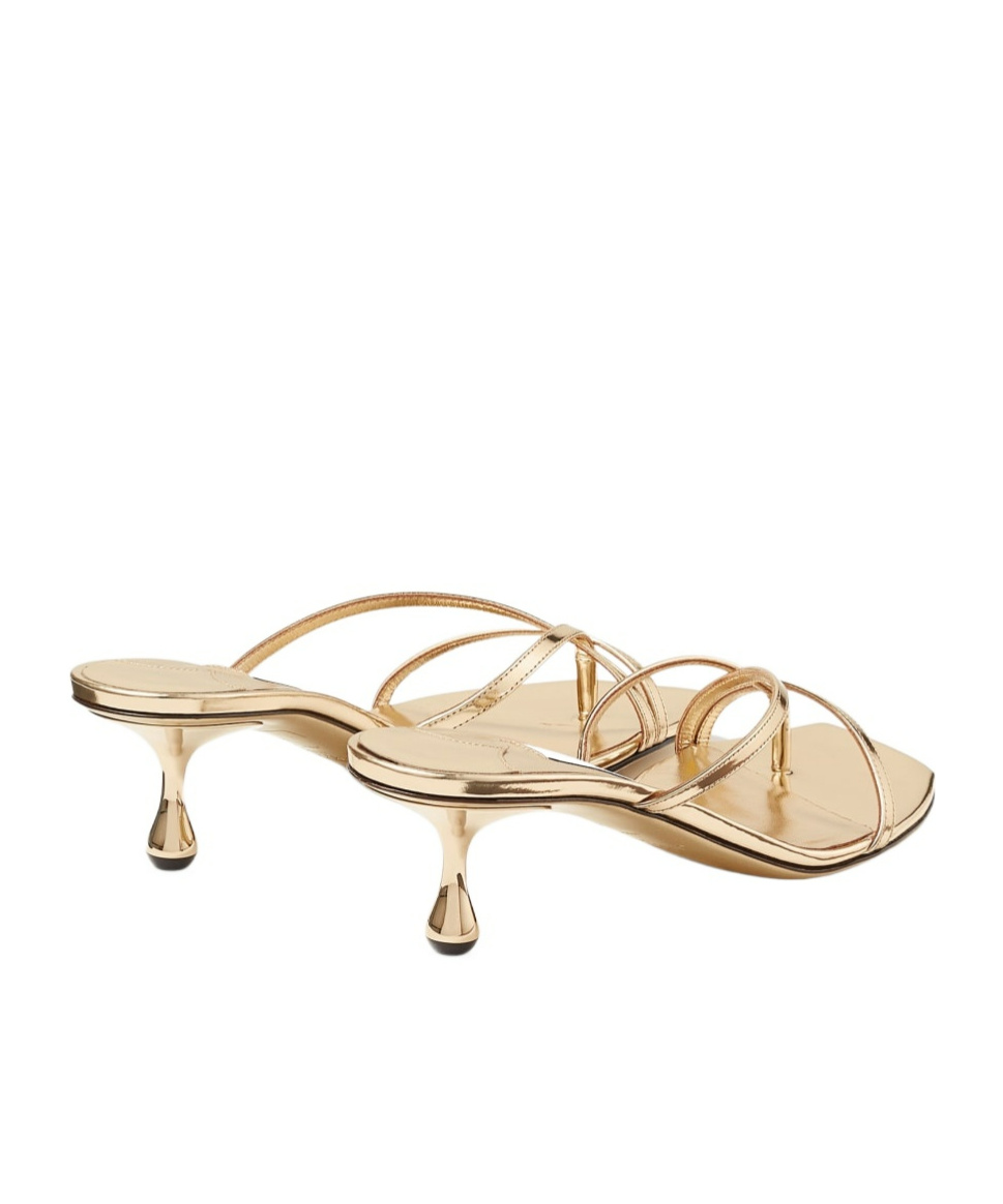 Jimmy Choo Etana Mule 50 In Gold