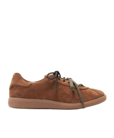 Scarosso Mariate Lace-up Sneakers In Brown