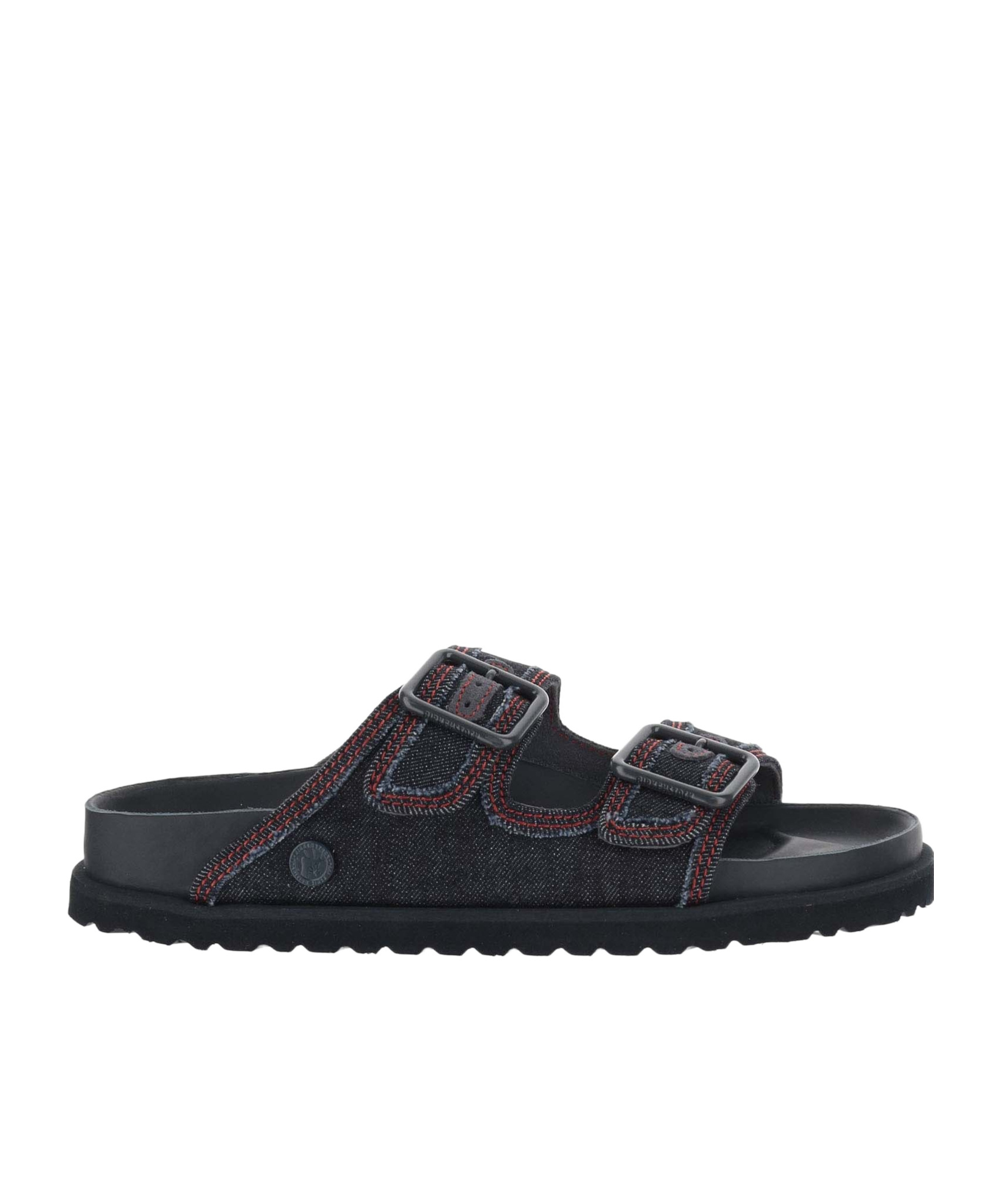 Shop Birkenstock Arizona Slides In Black