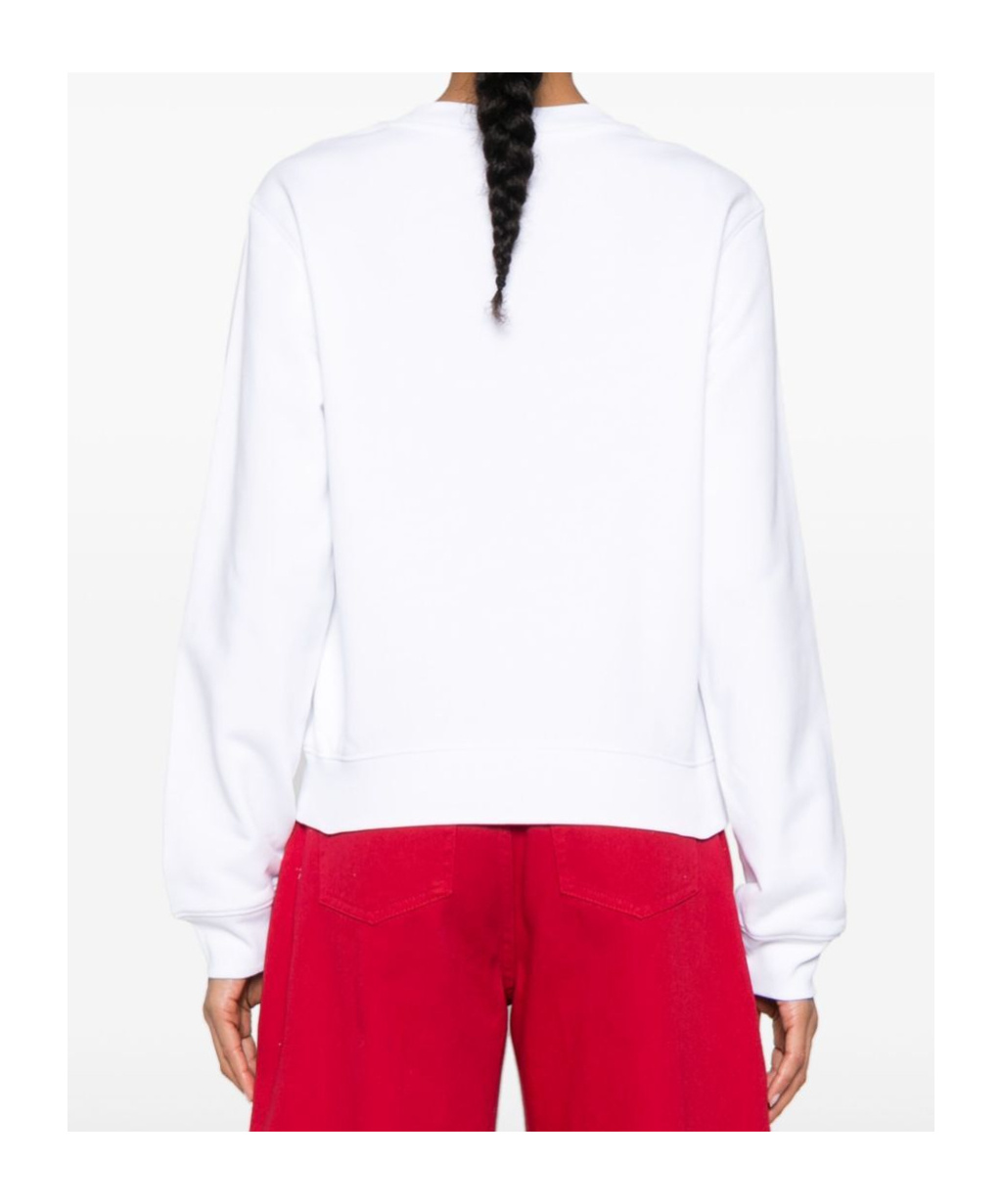 Moschino Teddy Bear-print Sweatshirt In White