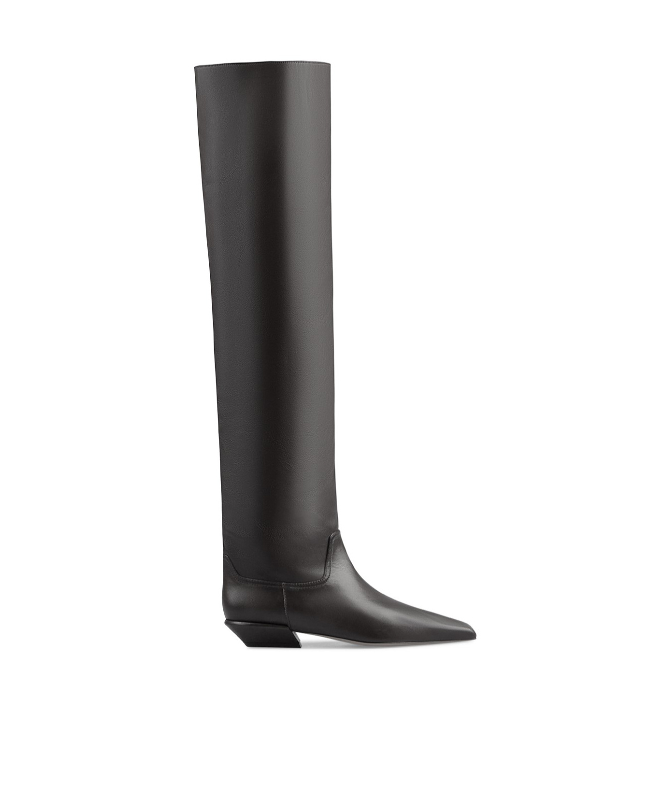 Paris Texas Pointed Boots In Black