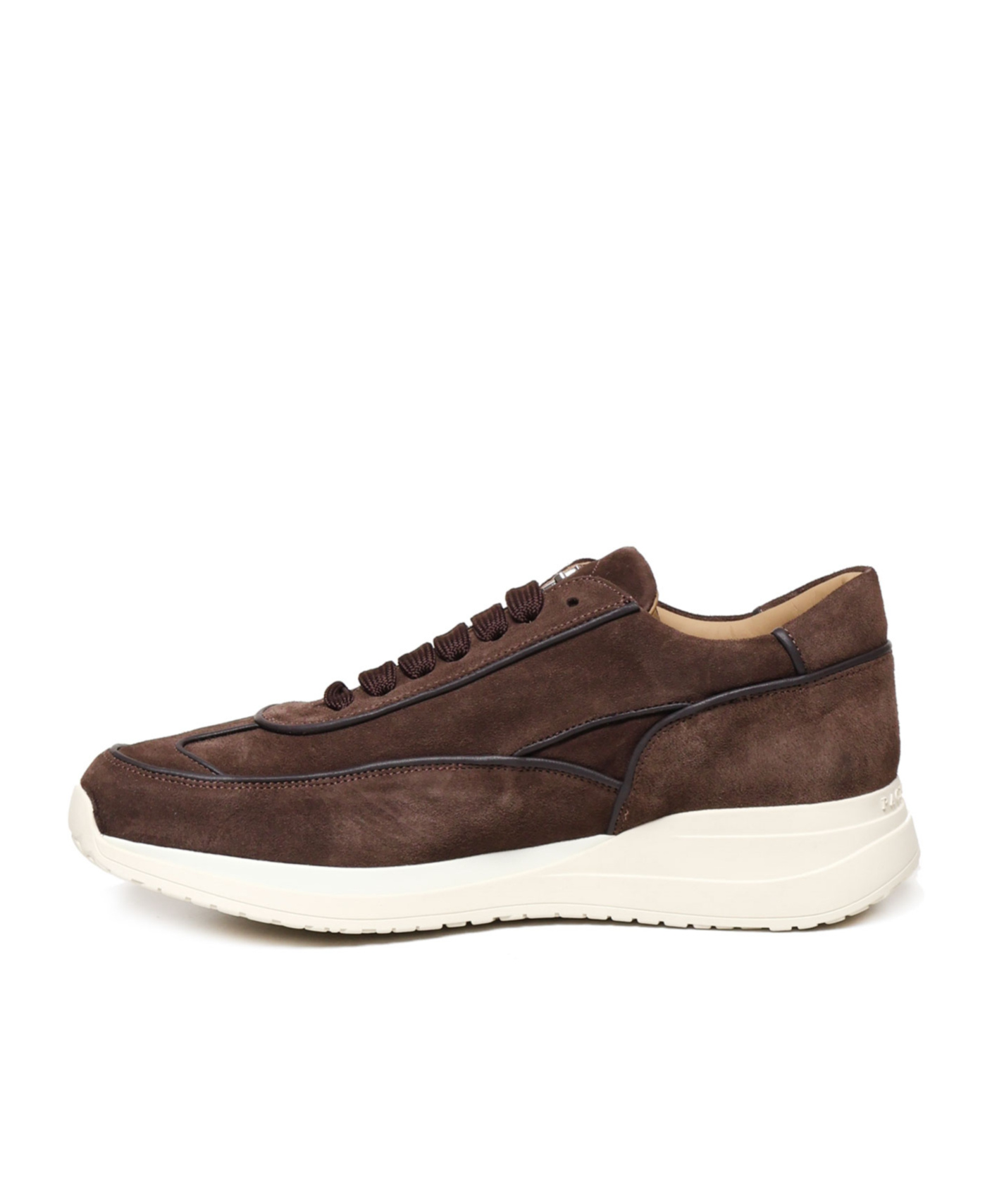 Cesare Paciotti Round Head Low-cut Casual Shoes In Brown