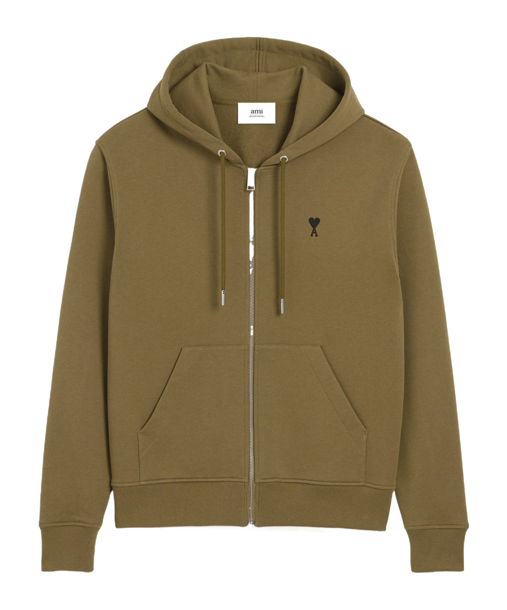 Ami Alexandre Mattiussi Ami Paris Adc Hsw765 Molleton In Brown