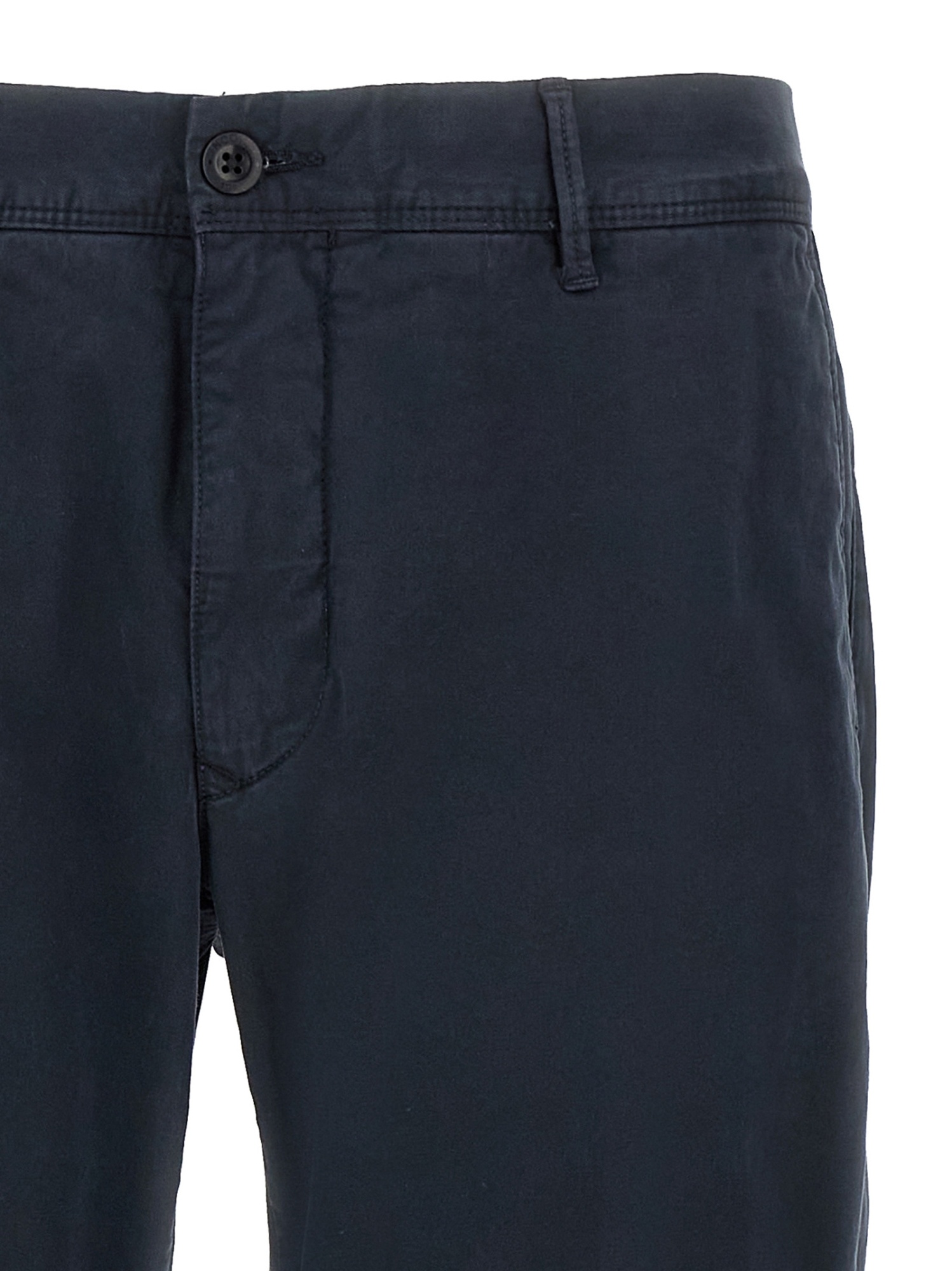 Incotex Blue Panama Cotton Pants