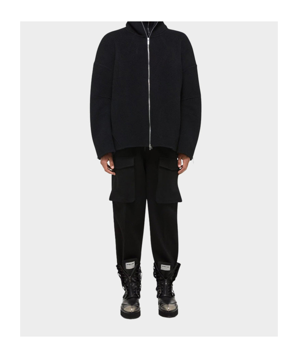 Helmut Lang Long-sleeved Casual Jacket In Black