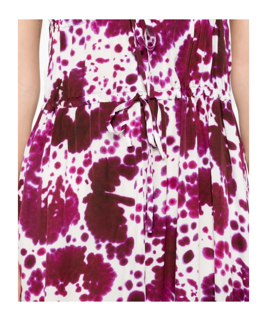 Dries Van Noten Halter Neck Dress In Brown