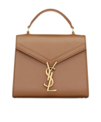 Saint Laurent Mini Cassandra Bag In Brown