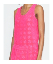 Tory Burch Sleeveless Textured Tank Top