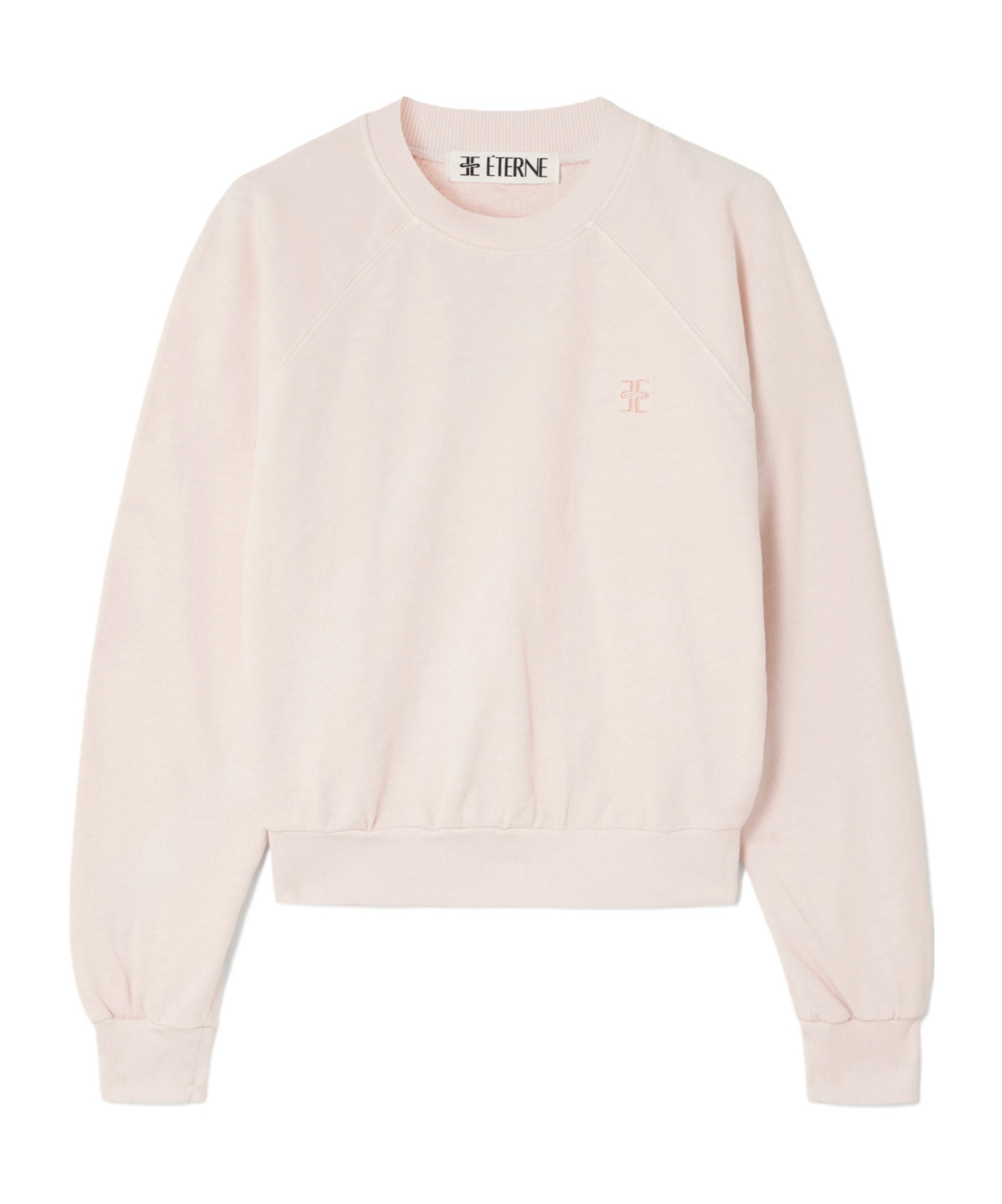 Éterne Comfortable Minimalist Sweatshirt In Neutral