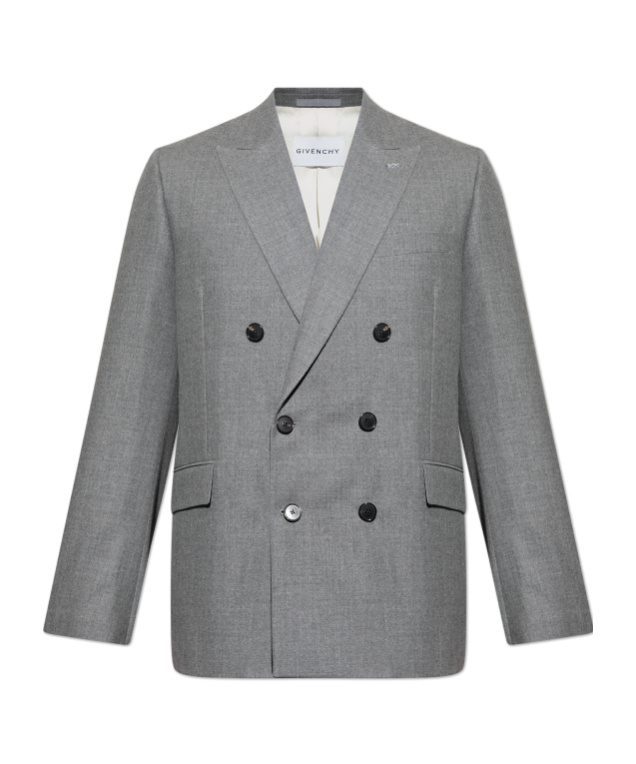 Givenchy Double-breasted Wool Blazer