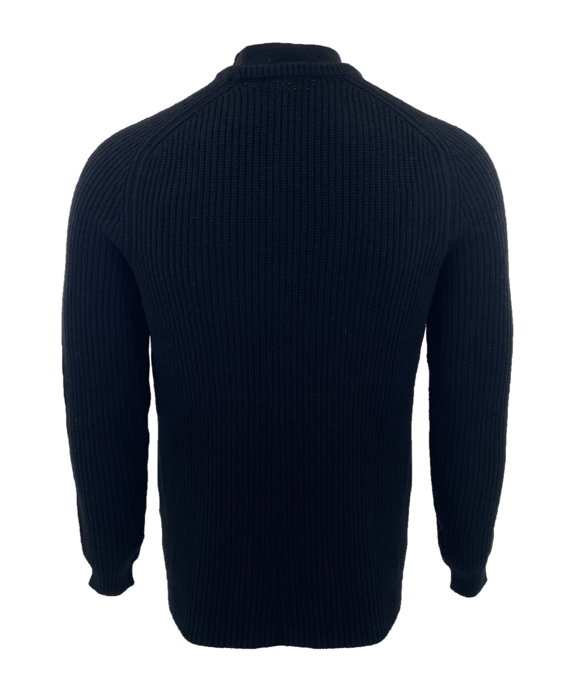 ARMANI JEANS ROUND-COLLAR AND LONG-SLEEVED SWEATER