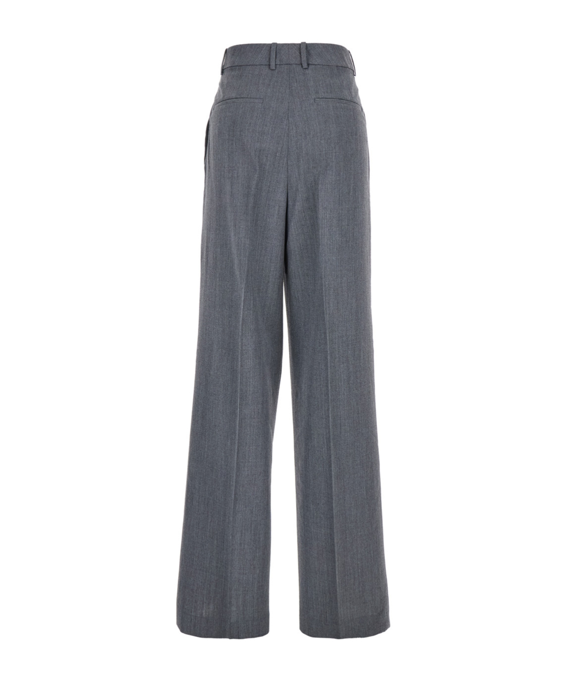 Rohe Róhe Wide-leg Pleated Trousers In Gray