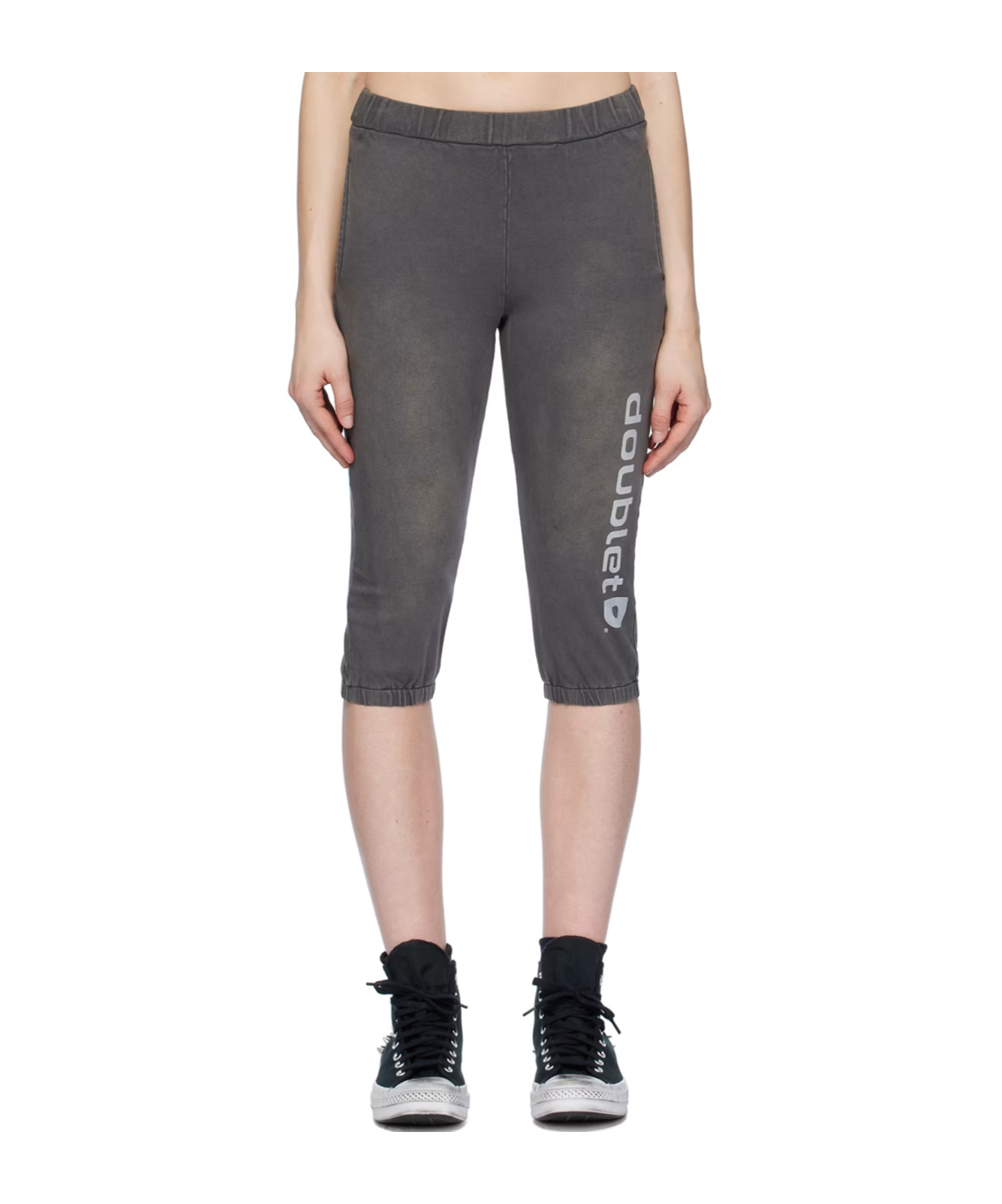 Doublet Gray Printed Lounge Pants In Gray