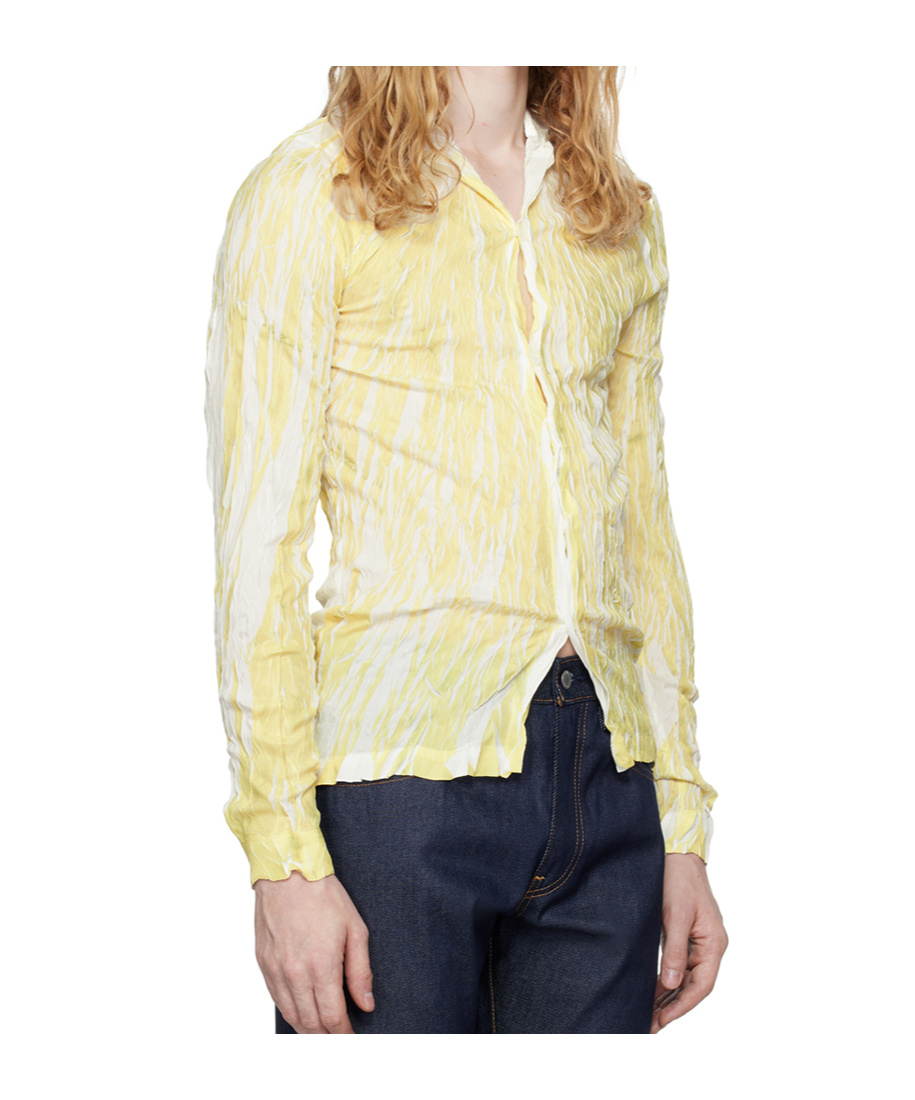 Sunnei Long-sleeved Shirt In Nude
