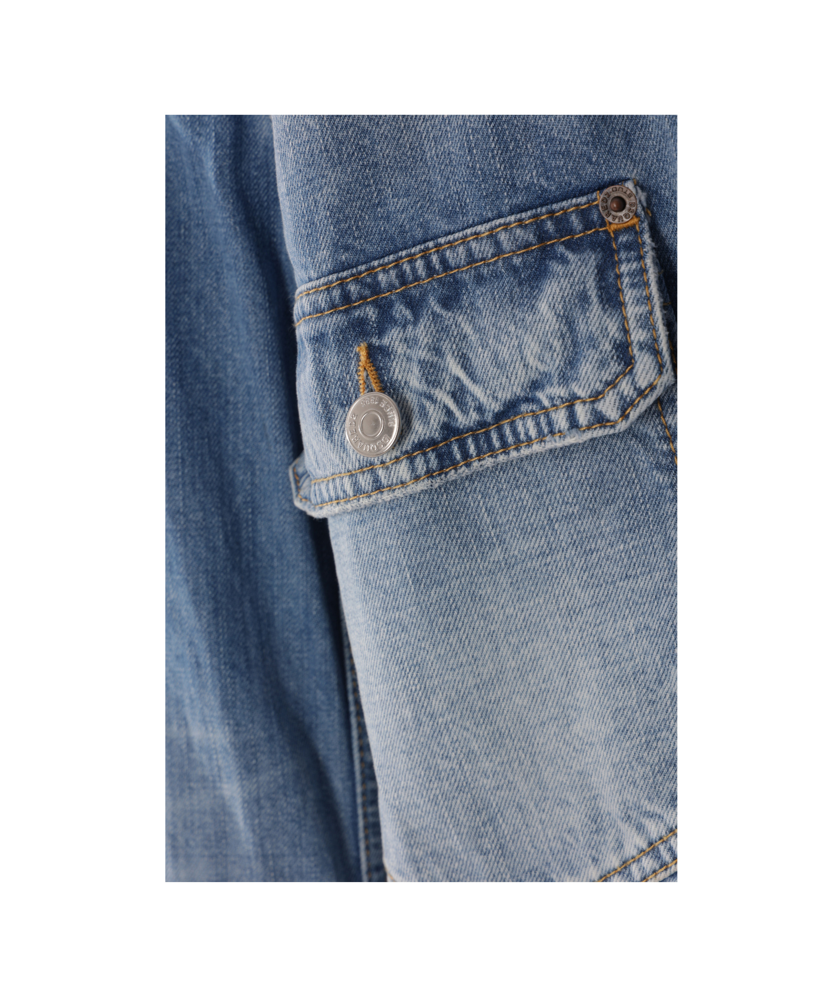 Dsquared2 Men's Cotton Clothing Jackets In Gray