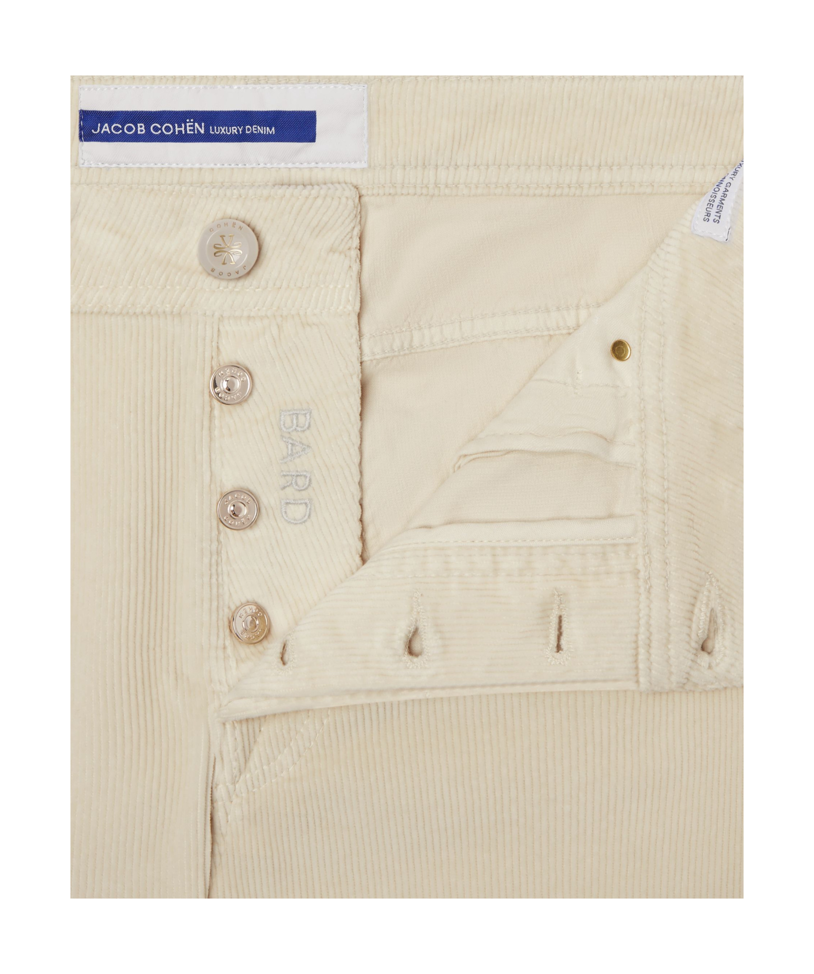 Jacob Cohen Bard Belt-loop Casual Pants In Nude