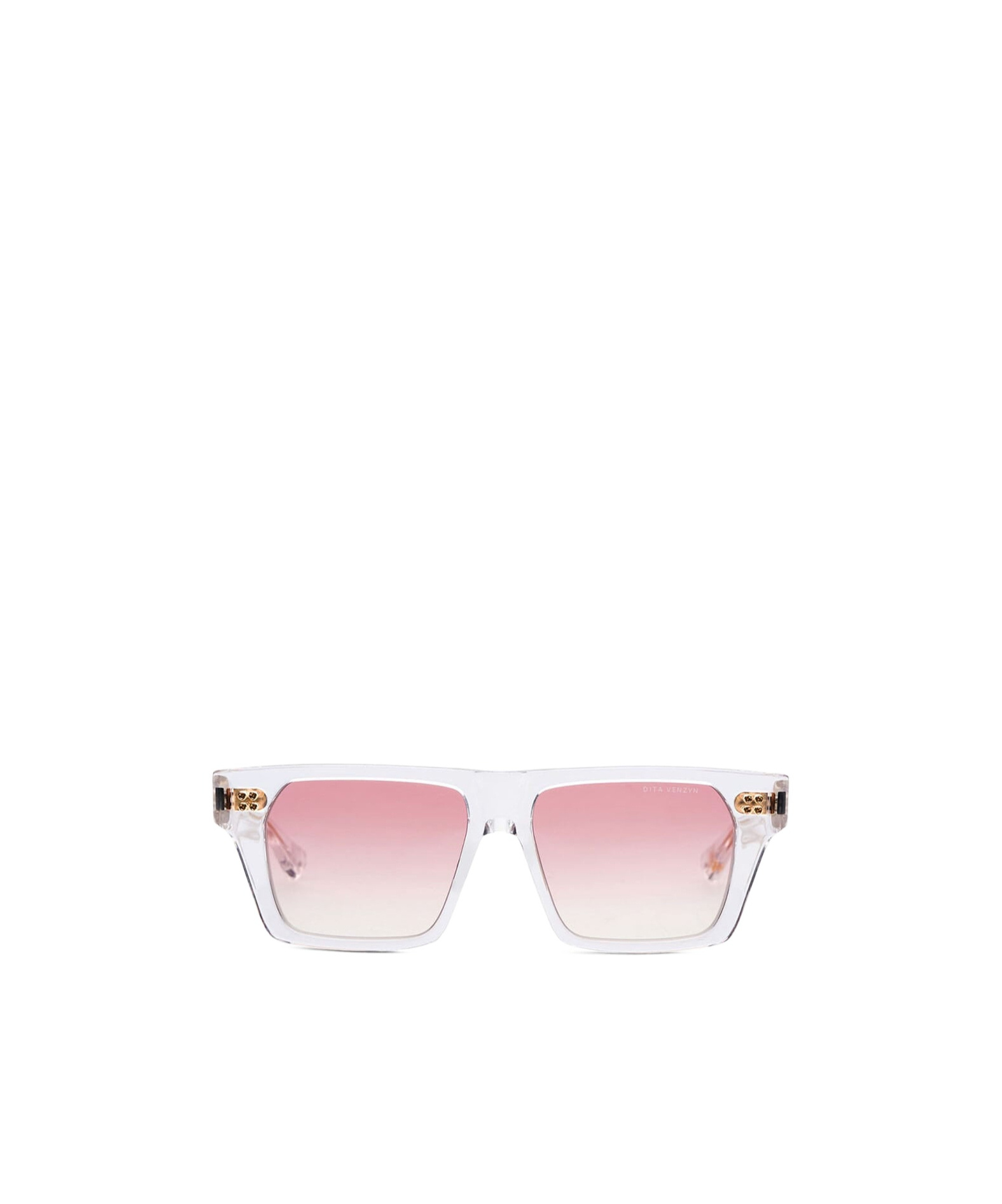 Dita Eyewear Venzyn Square Frame Sunglasses In Pink
