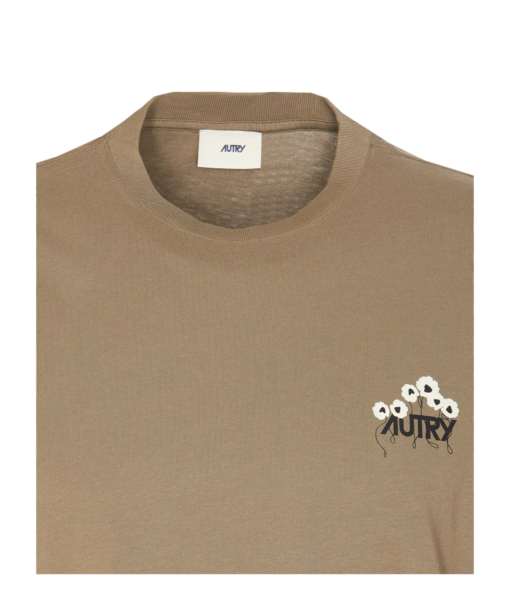 Autry Short-sleeved T-shirt In Nude