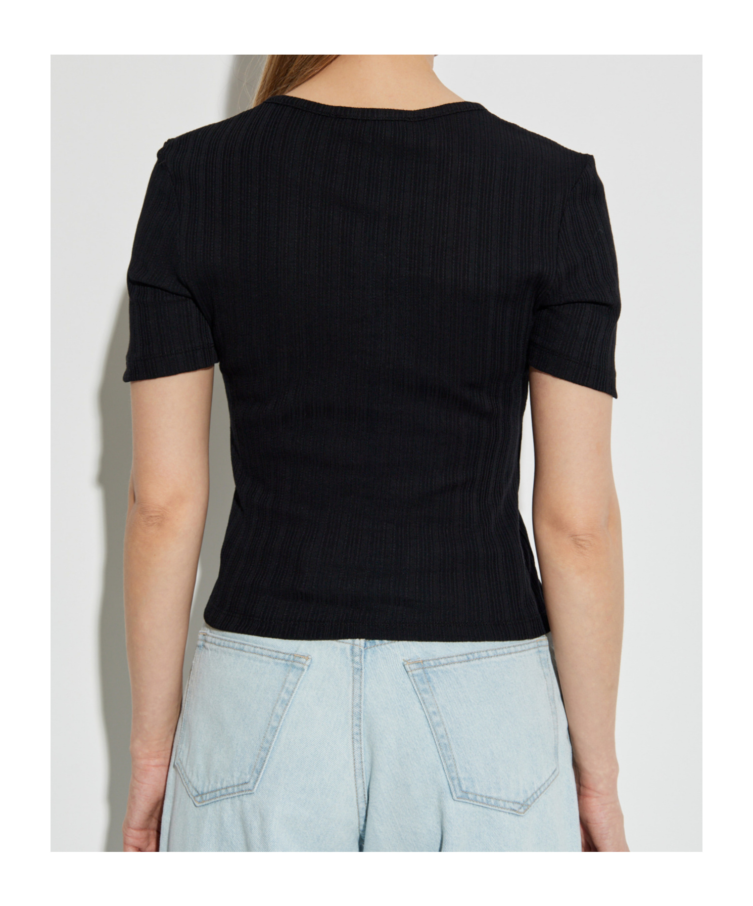 Samsoe & Samsoe Short-sleeved Tops In Black