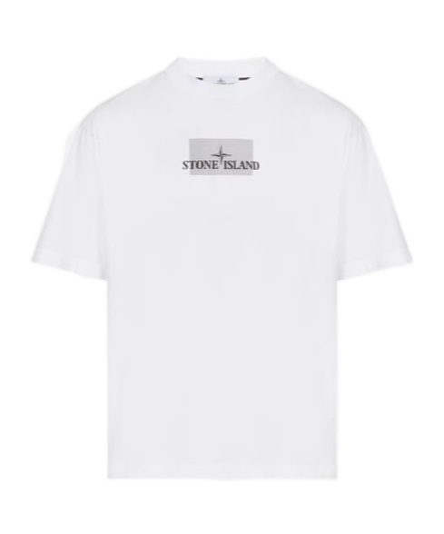 Stone Island Short-sleeved T-shirt In White