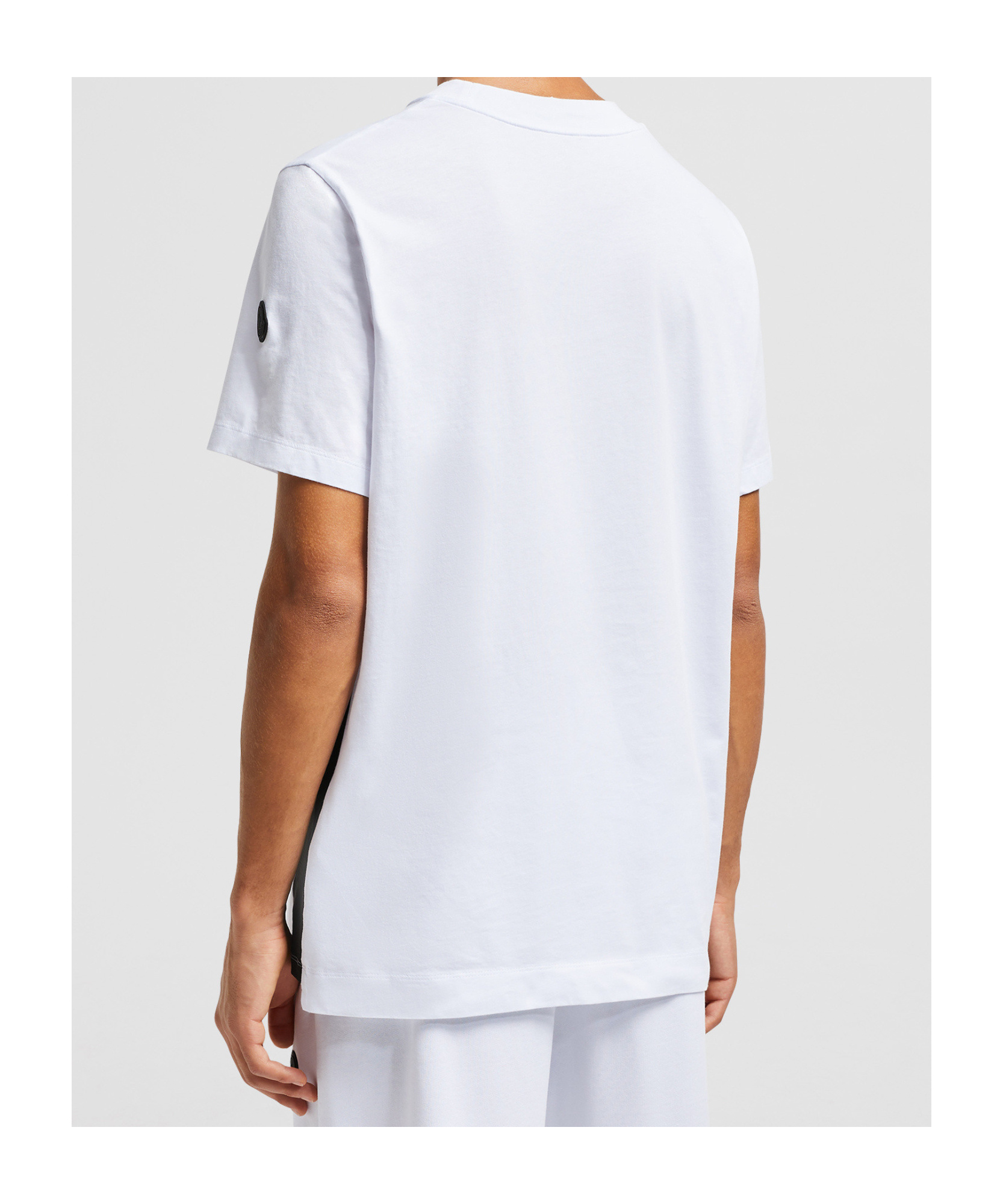 Moncler Logo Short-sleeved T-shirt In White