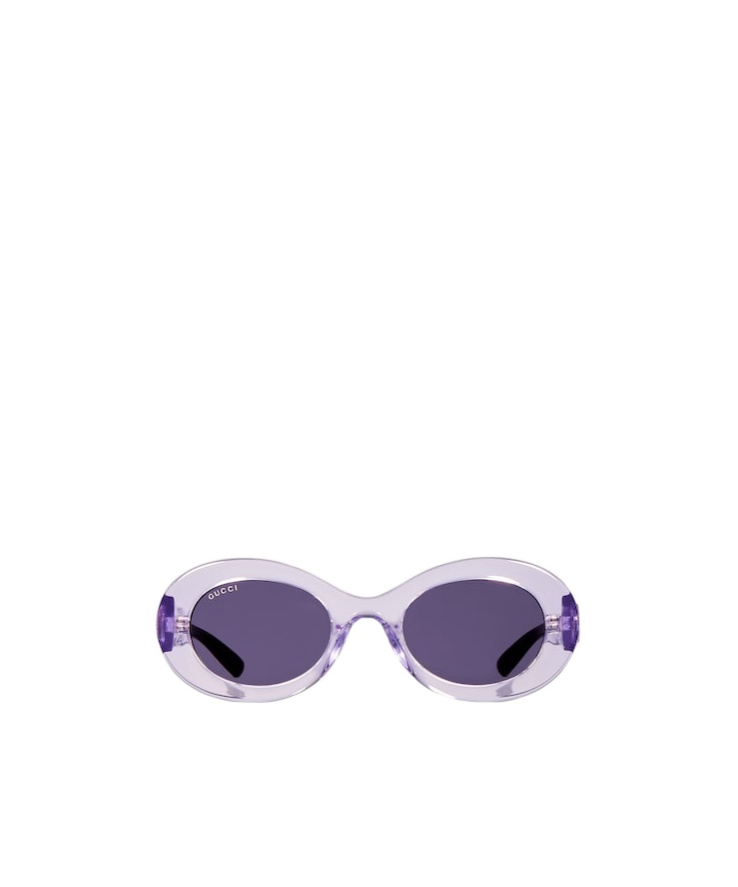 Oval frame sunglasses