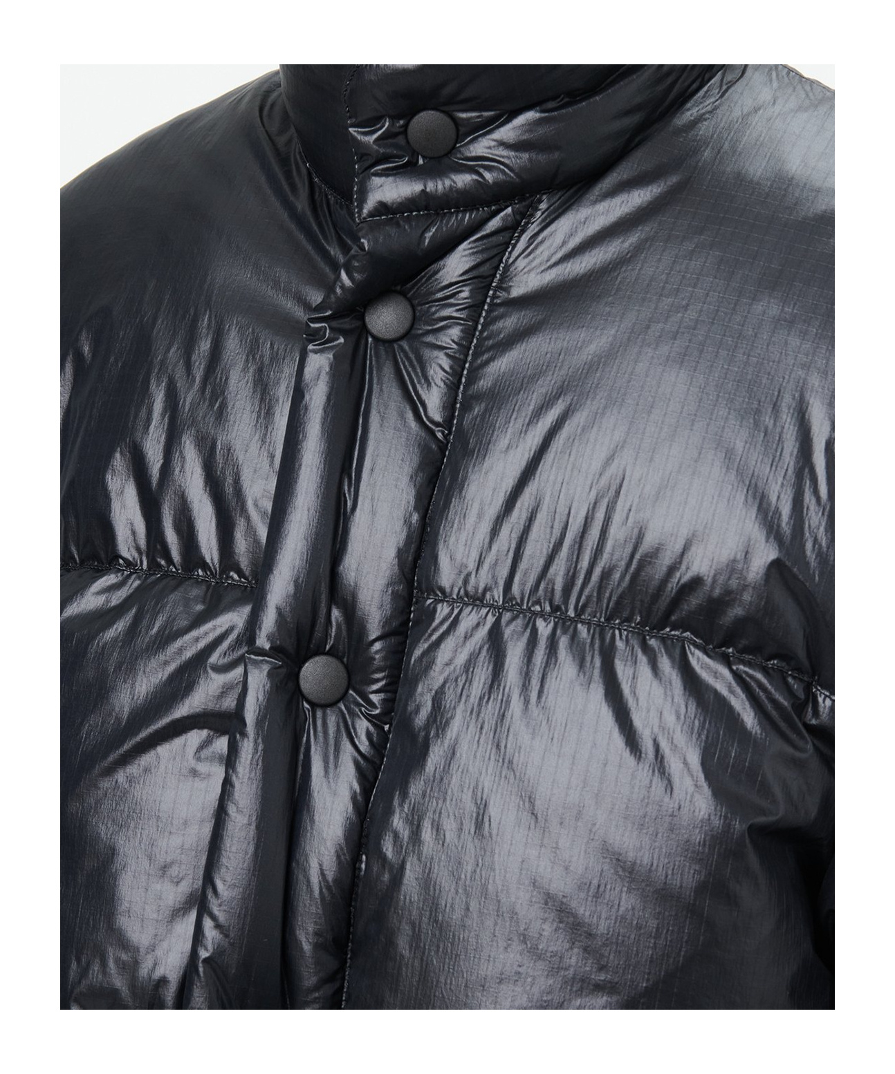 Our Legacy Inhale Puffa Puffer Jacket In Black