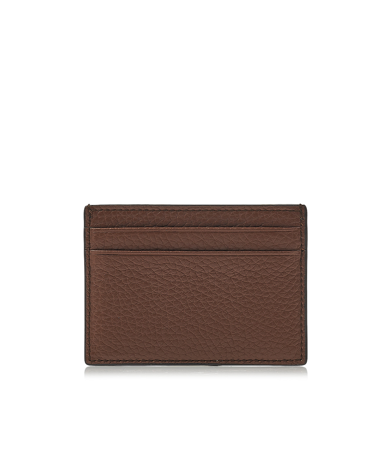 Bally Rectangular Clip In Brown
