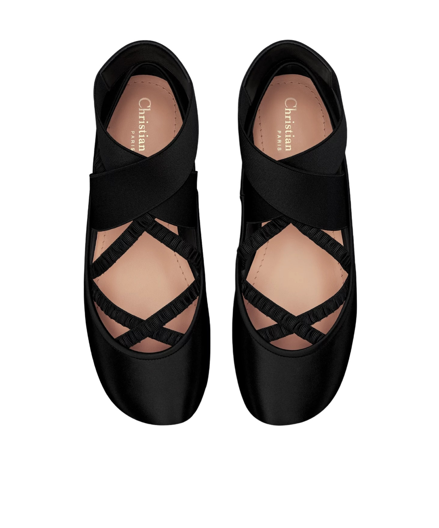 Dior Shade Ballet Flat In Black