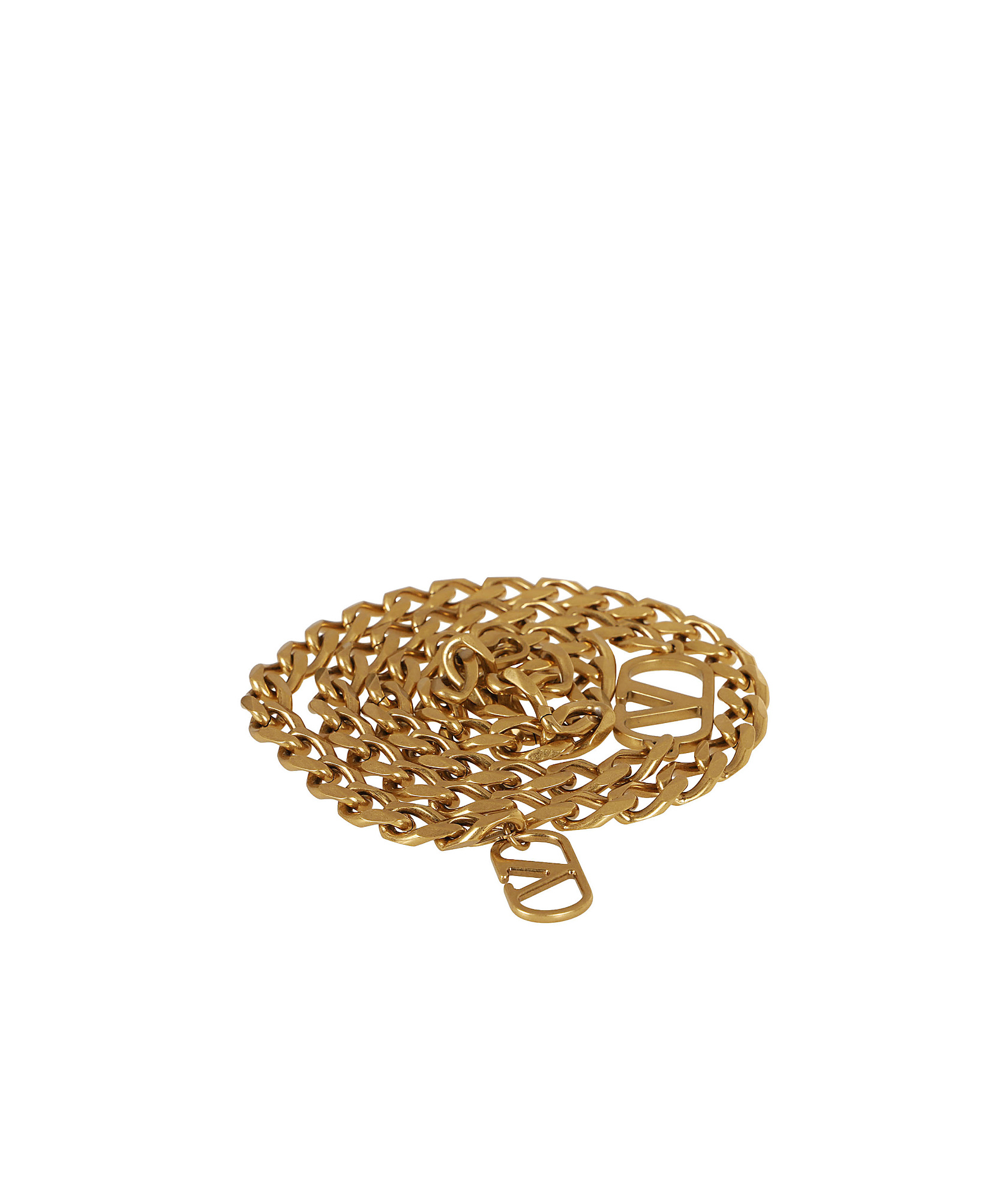 Valentino Chain Belt In Nude