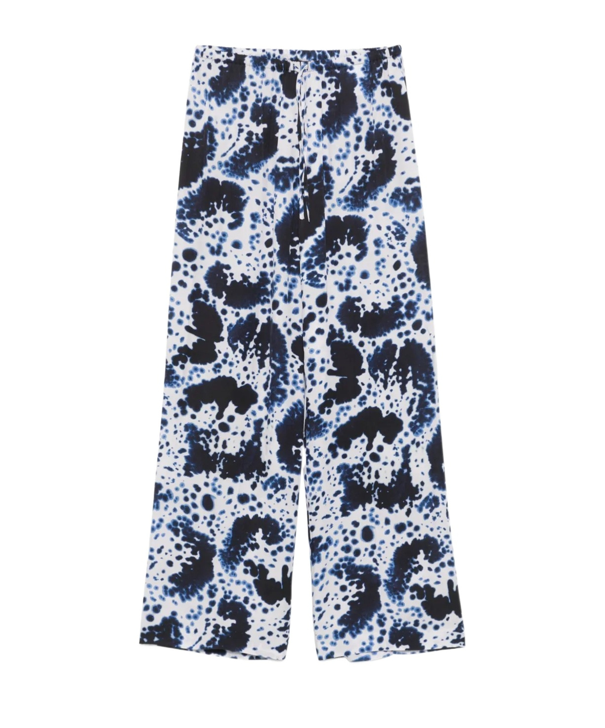 Dries Van Noten Patterned Casual Pants In White
