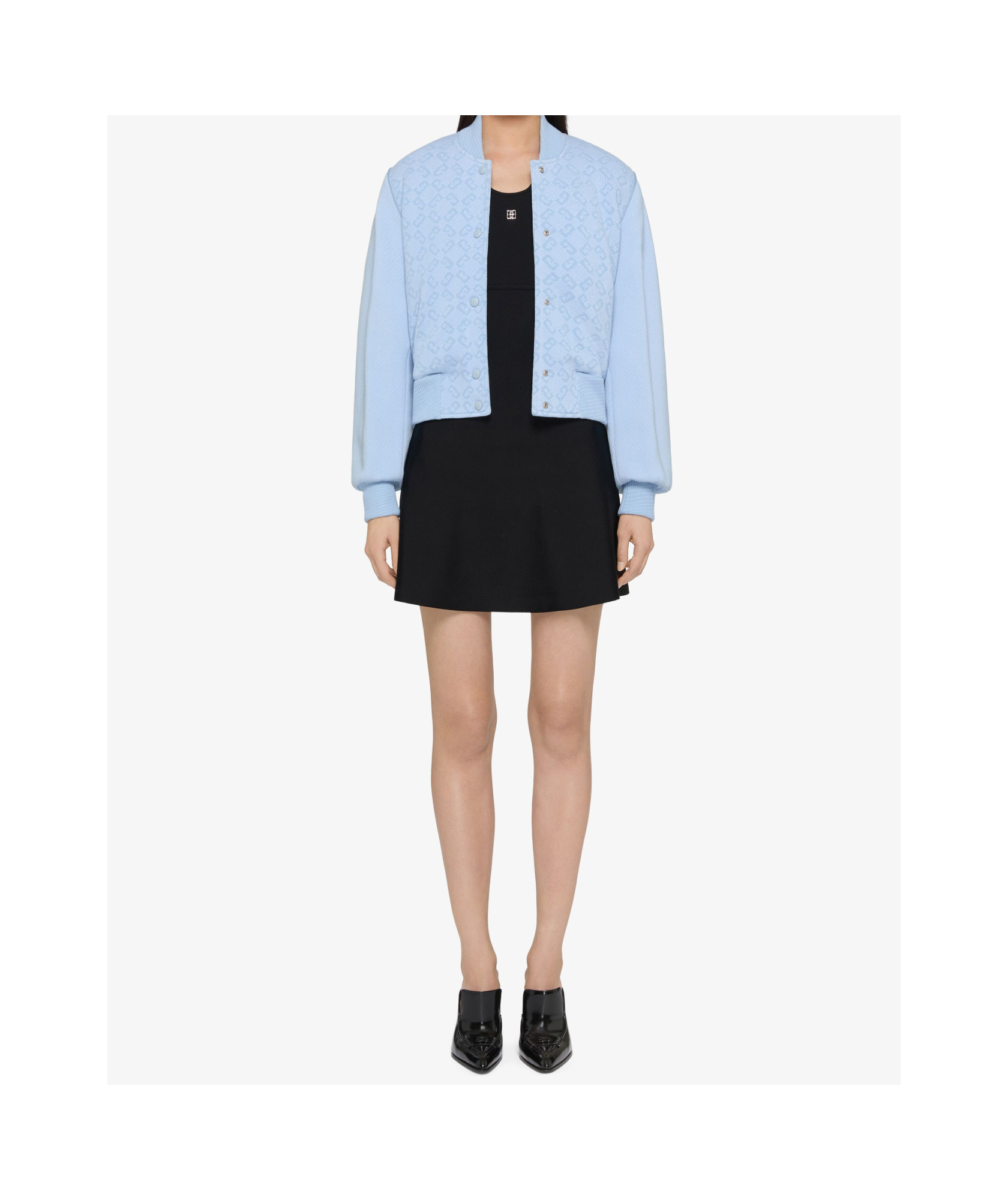 GIVENCHY VARSITY JACKET IN MONOGRAM 72 JACQUARD