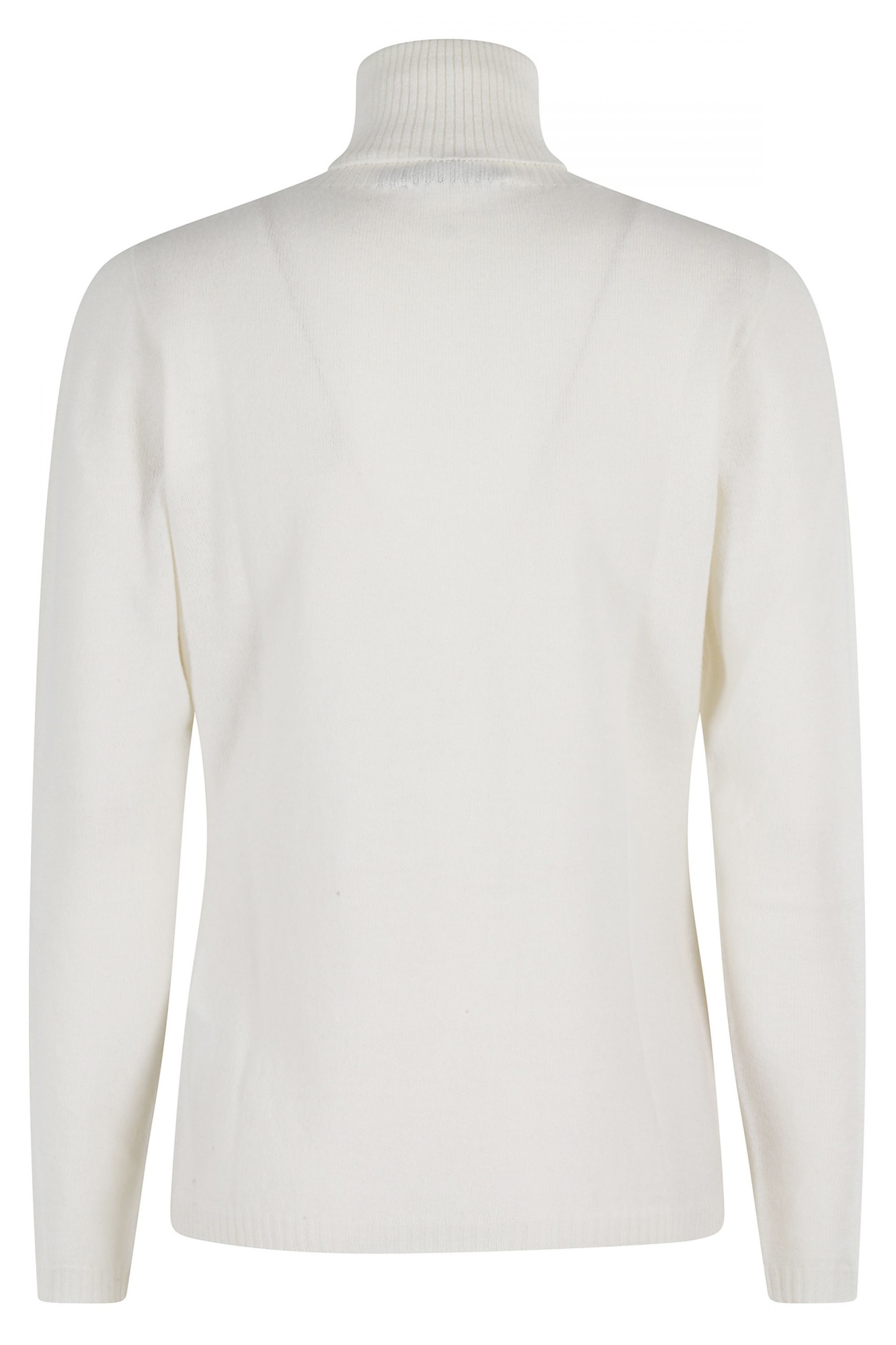 Seventy Long-sleeved Roll-neck Jumper In White
