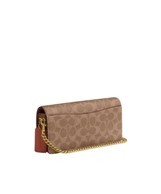 COACH ESSENTIAL LONG WALLET ON A CHAIN IN SIGNATURE CANVAS