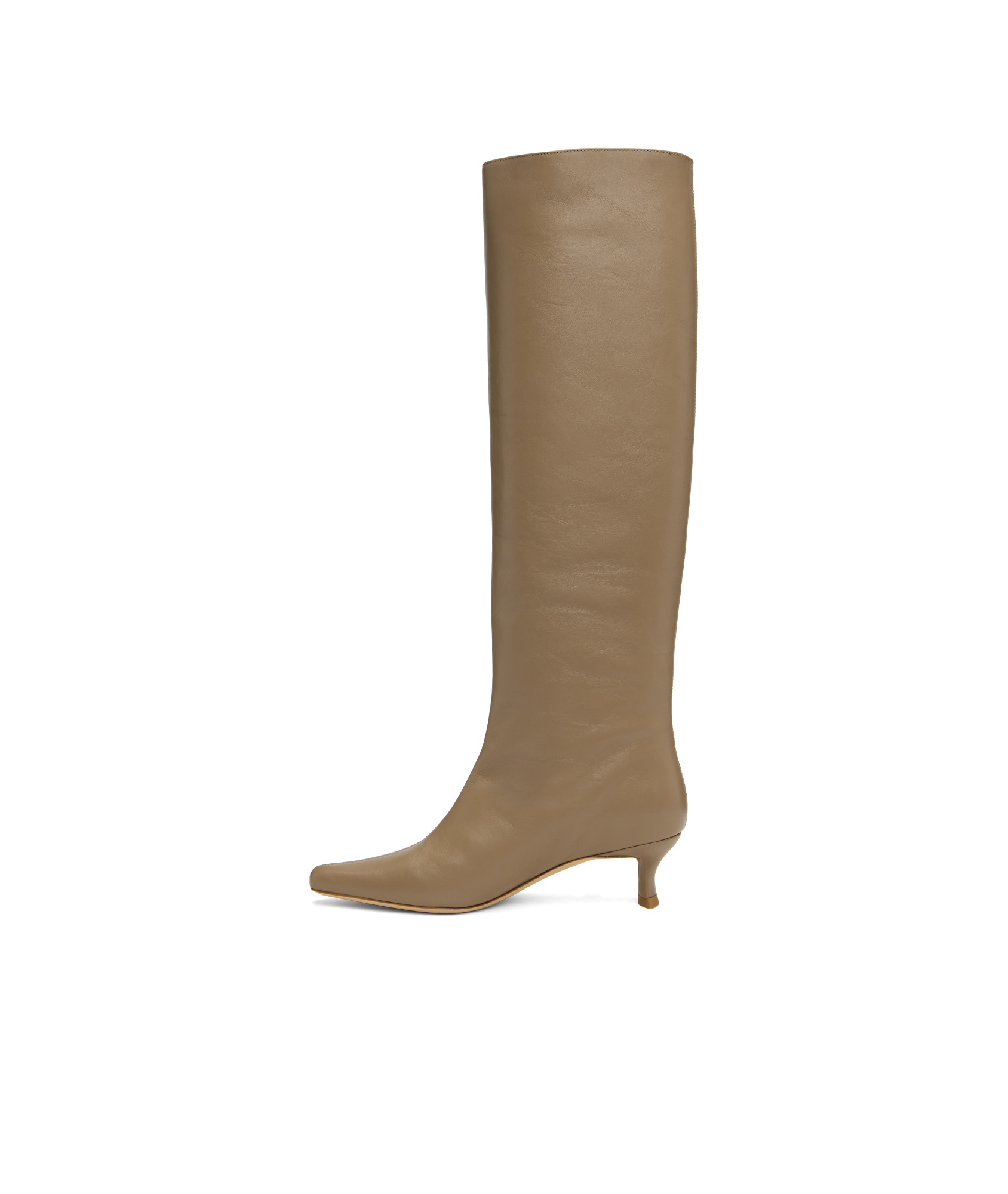Shop By Far Pointed Boots In Brown
