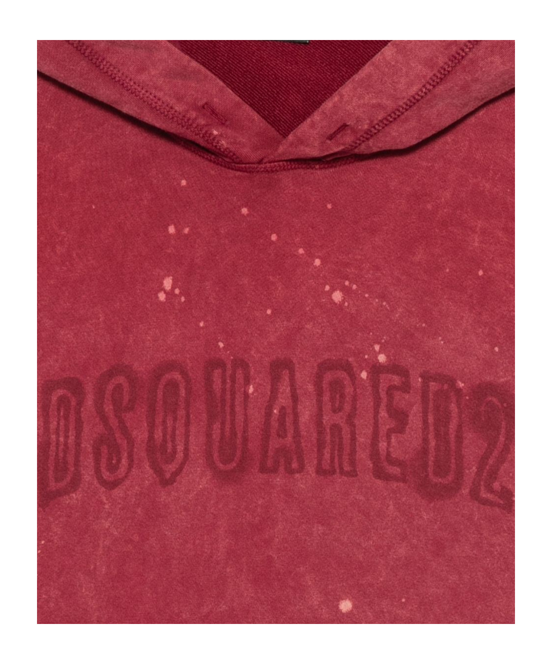 Dsquared2 Logo-motif Hoodie In Red