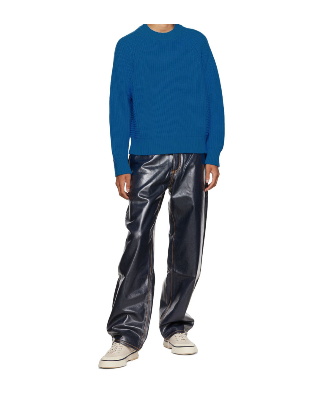 Eytys Long-sleeved Sweater In Blue