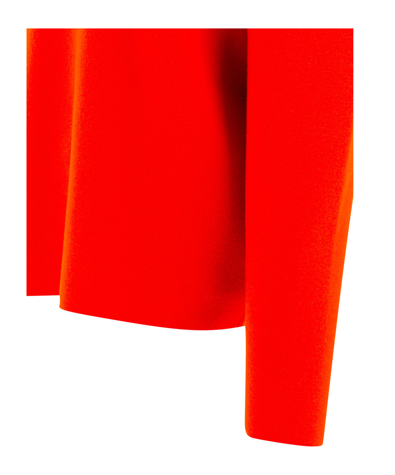 Auralee Bright Red Wool Milano Sweater In Red