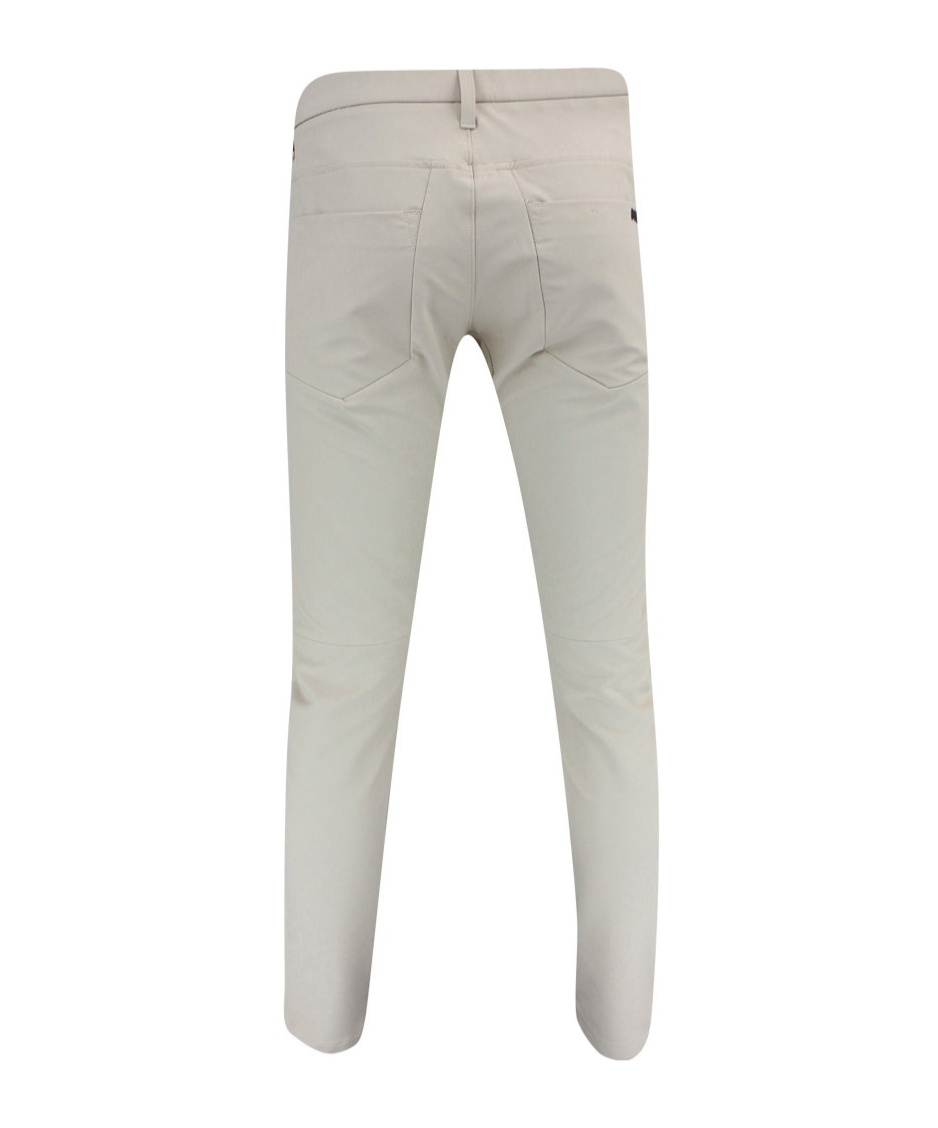 Hugo Boss Belt-loop Casual Pants In Nude