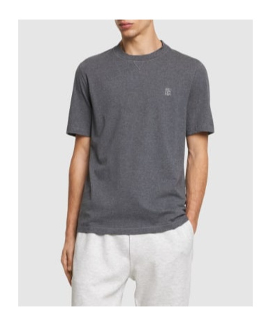 Brunello Cucinelli Cotton Logo T-shirt