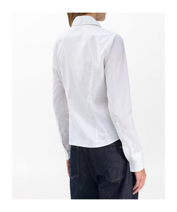 Rag & Bone Dayton Poplin Shirt In White
