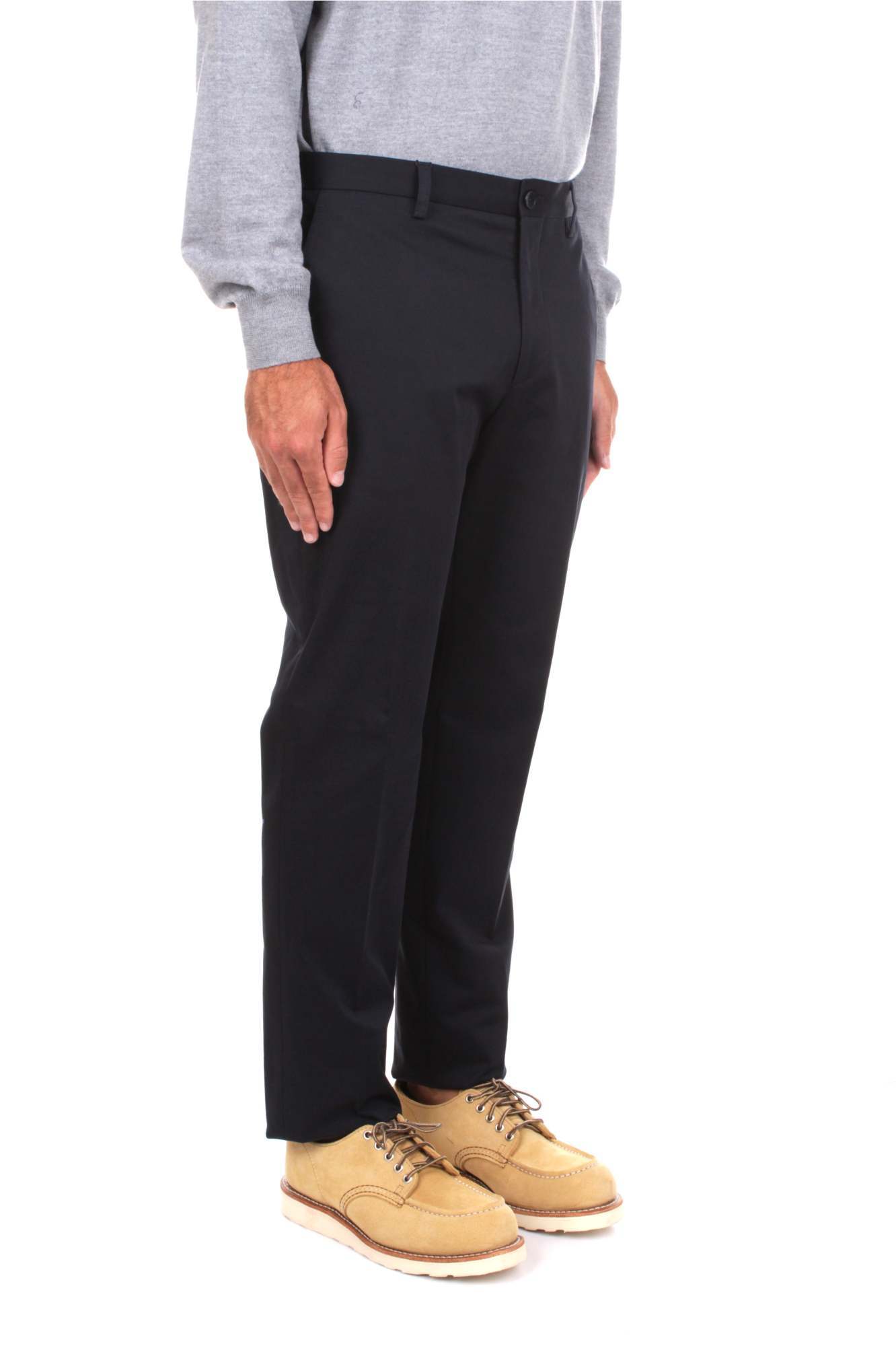 Etro Wool Blend Single Pleat Pants In Black