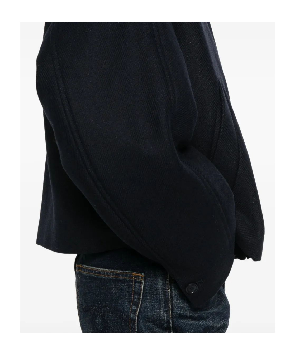 Apc Long-sleeve Jacket In Black