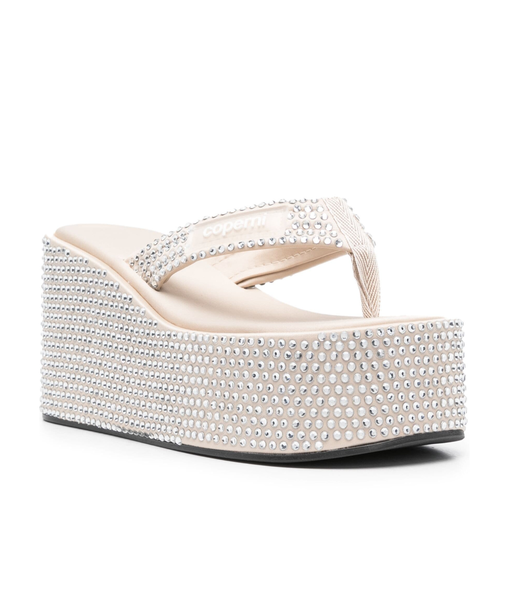 Coperni Toe Slippers In Nude