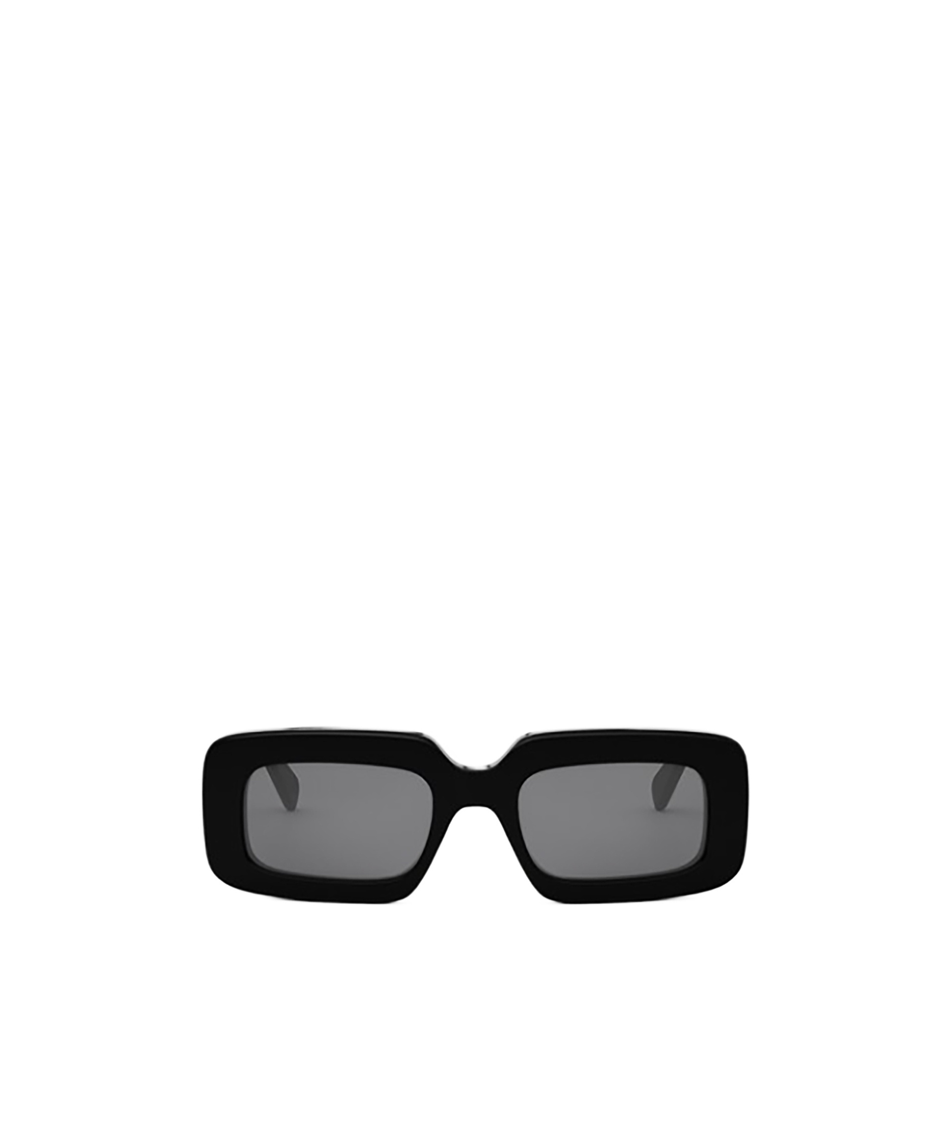 Celine Triomphe 53mm Rectangular Sunglasses In Black