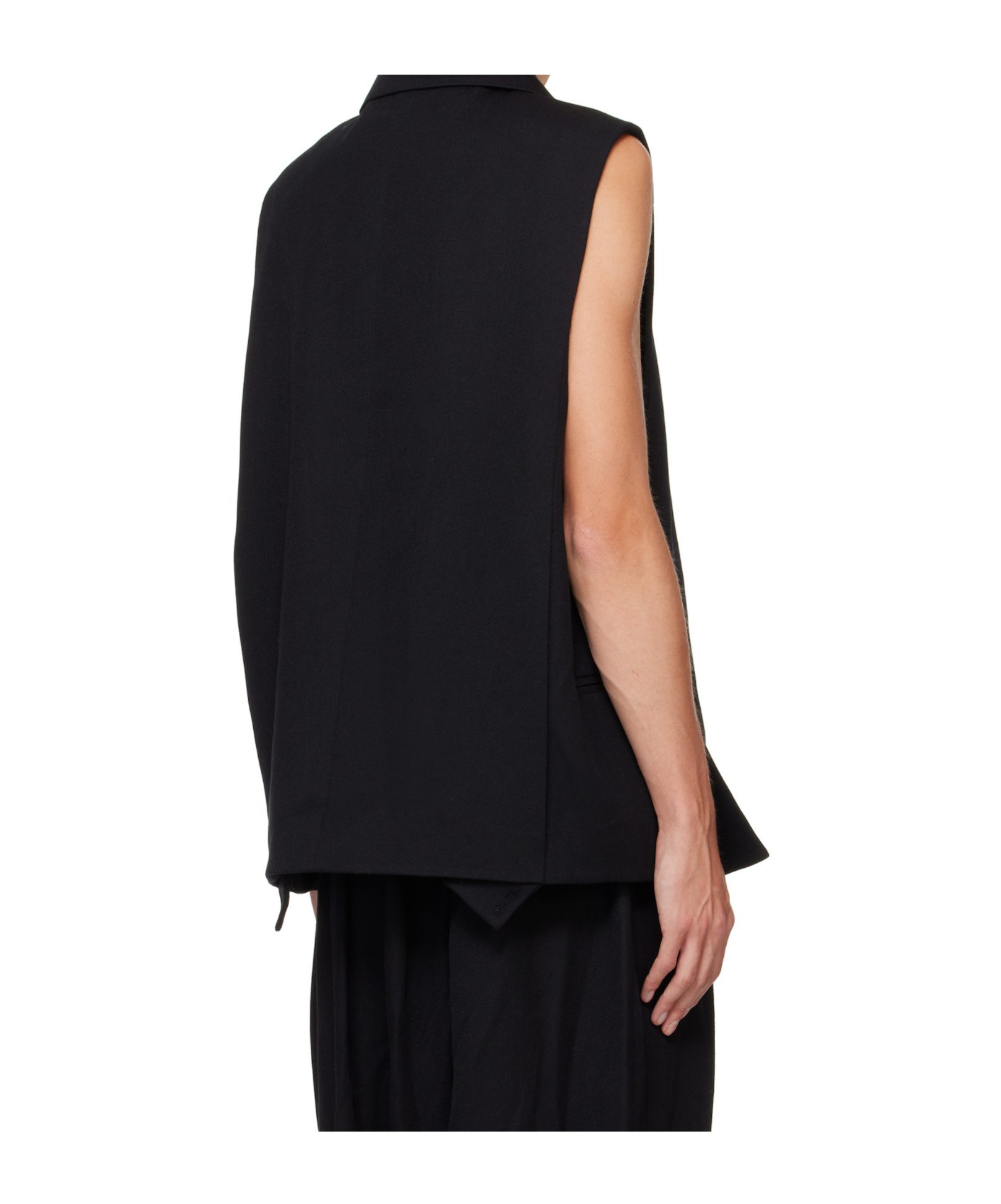 Ader Error Sleeveless Vest In Black