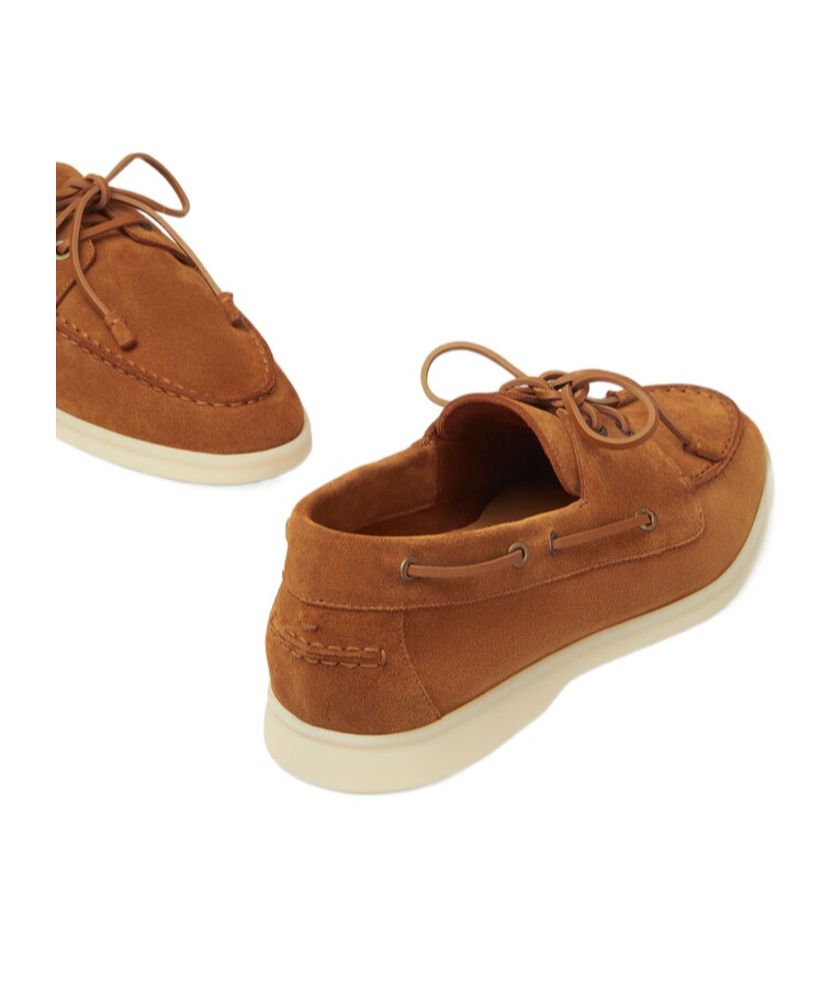 Loro Piana Sea-sail Walk Loafer In Cocoa